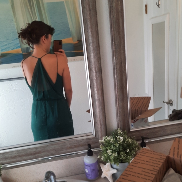 After Six, Size 4, Green Dress - Picture 3 of 3